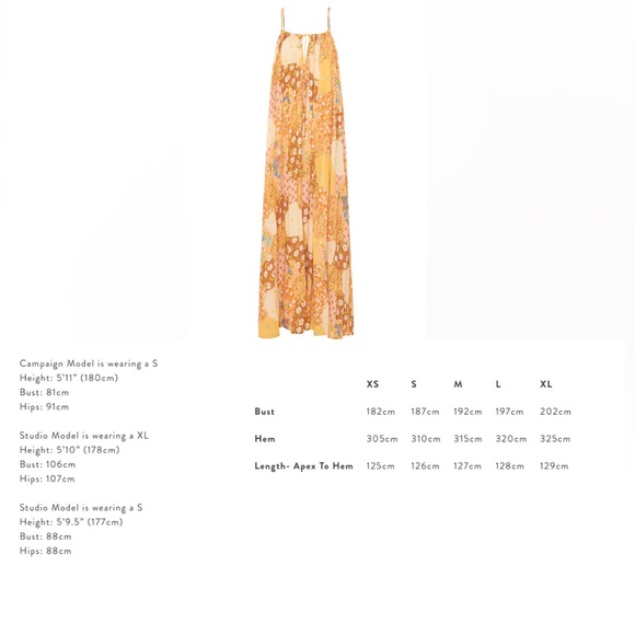 ✨SALE✨NWT Spell & The Gypsy Freda Strappy Maxi Dress Size Large - Picture 15 of 16